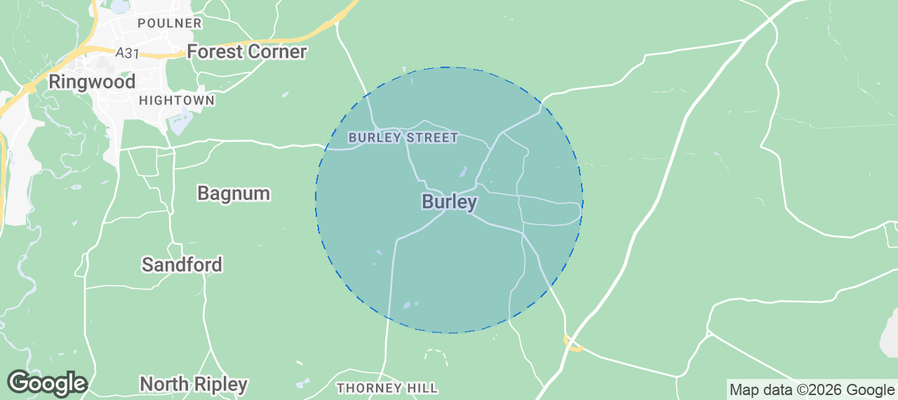 Burley Airbnb map